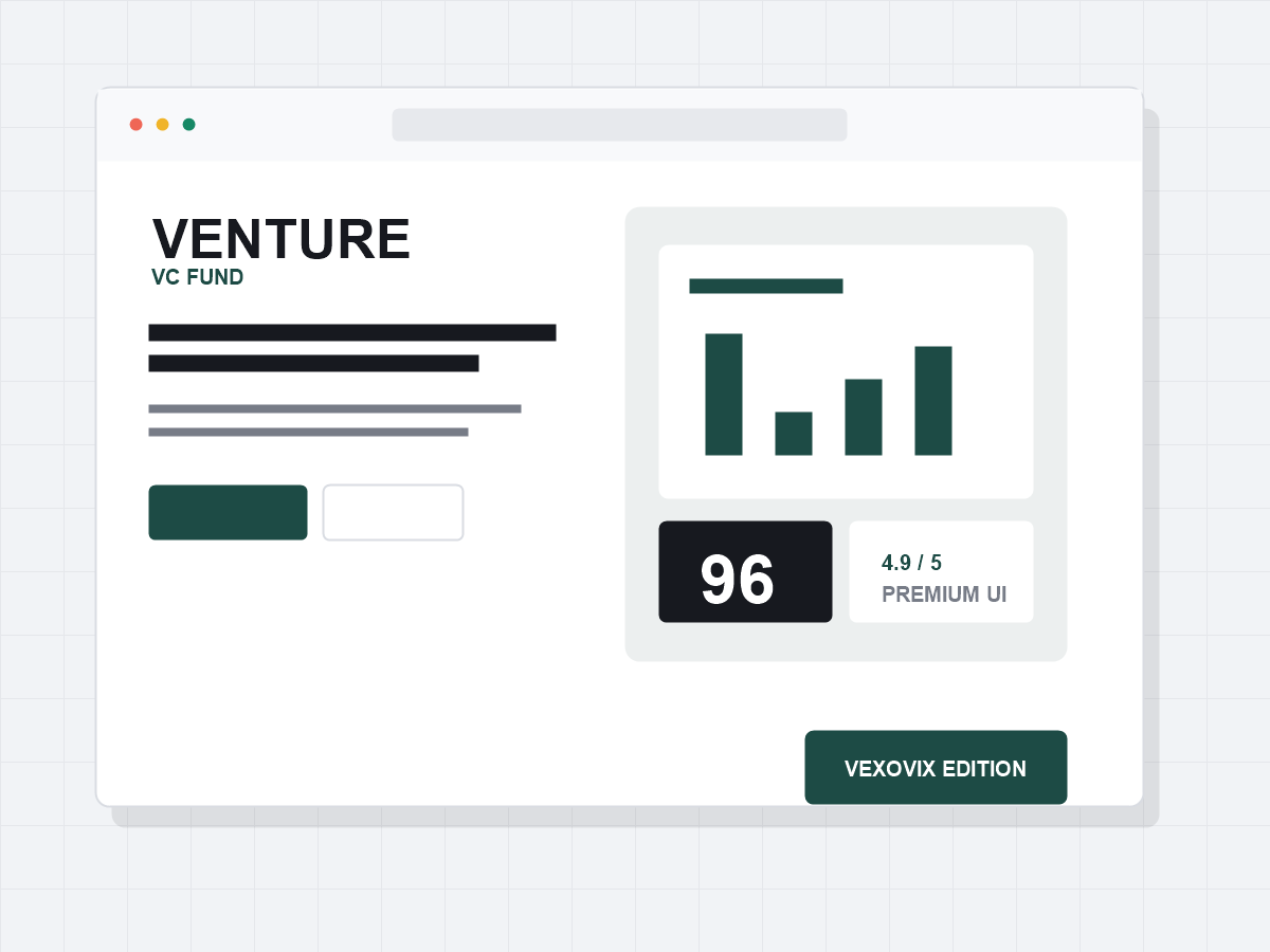 Venture VC Website Template